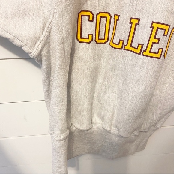 Champion | Men’s Vintage Boston College 90’s Crewneck Sweatshirt Size Small - Picture 7 of 9
